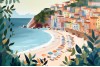 The tranquil allure of the Italian Riviera