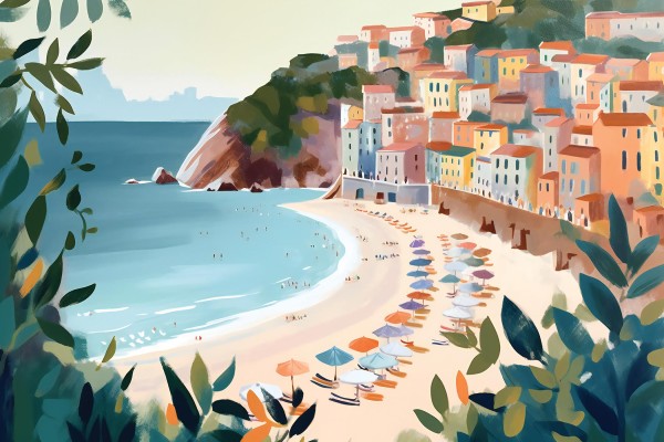 The tranquil allure of the Italian Riviera